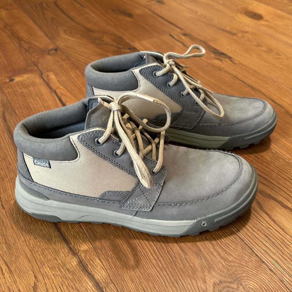 Oboz Burke Chukka casual shoe size 10